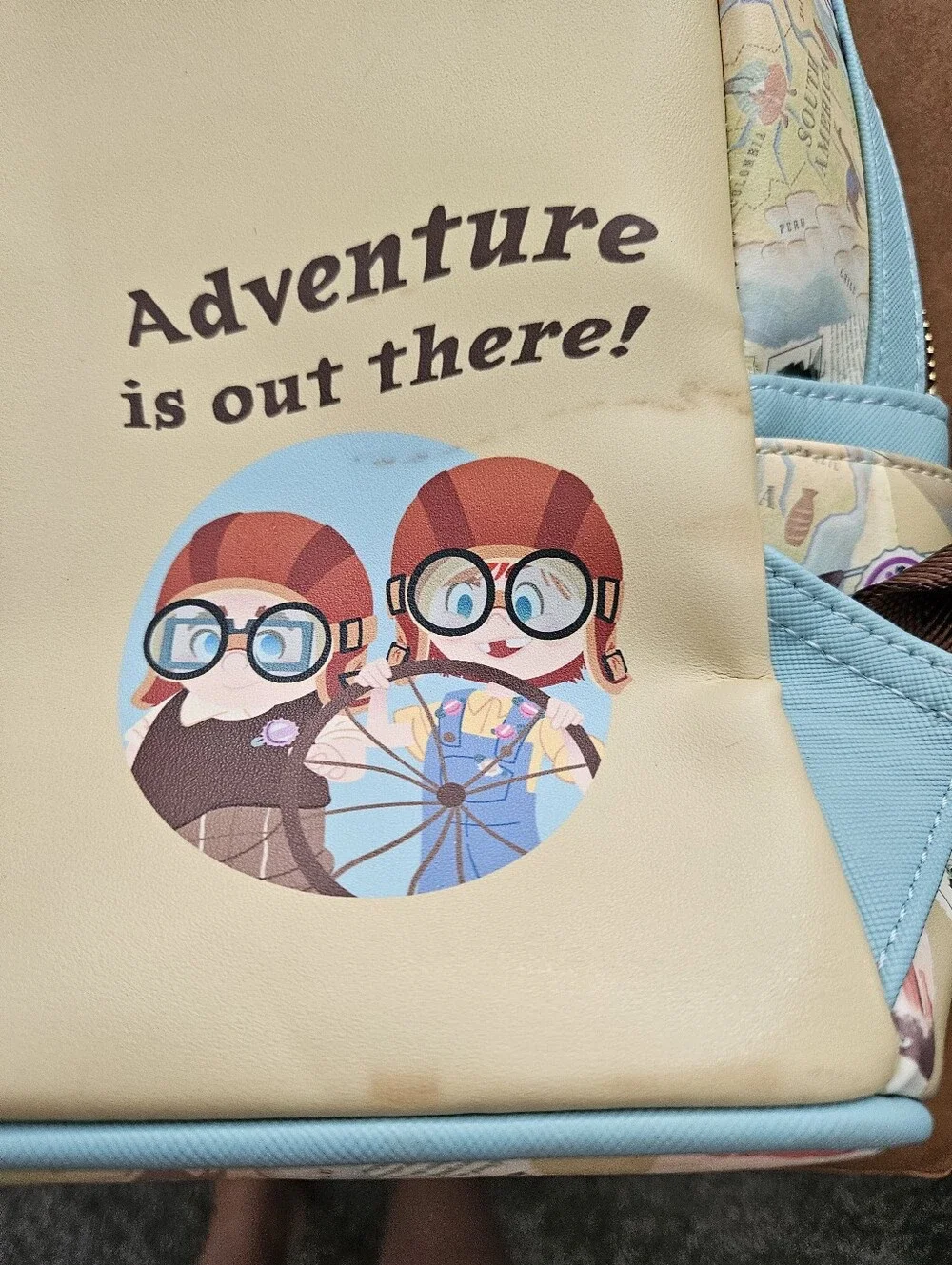 Loungefly Disney Up Young Carl & Ellie Adventure Backpack BoxLunch Exclusive